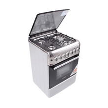 GEEPAS | 60x60cm 4 Burner Freestanding Gas Cooking Range with Safety Grill & Rotisserie | GCR6057