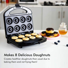 GEEPAS | 8Pcs Non Stick Donut Maker Cool Touch 780W | GDM36532