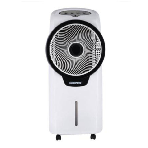 GEEPAS | High Speed Rechargeable Air Cooler 7Hrs Remote AC 220-240V 50/60Hz | GAC9580