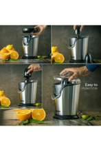 GEEPAS | 100 Watts Citrus Juicer Electric Stainless Steel | GCJ46013UK