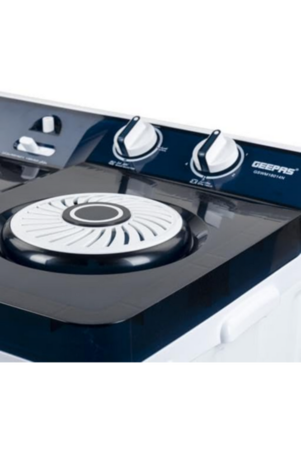 GEEPAS | 12 Kg Twin Tub Semi-Automatic Washing Machine | GSWM18014