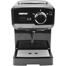 GEEPAS | 15 Bar Power Cappuccino Maker 1.25 Liters | GCM6108