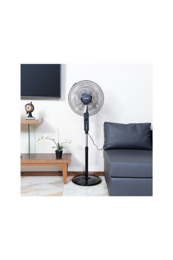 GEEPAS | 16" Stand Fan Black | GF9488