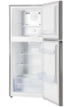 GEEPAS | 250L Gross Capacity Double Door Total No-Frost Refrigerator Net capacity 180L, Multi-Airflow with Faster and Deep Cooling| GRF2522SXN