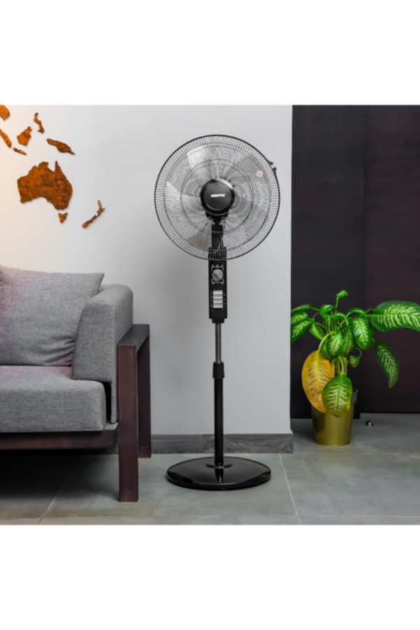 GEEPAS | 18" Stand Fan Adjustable Height 3 Speed | GF9605