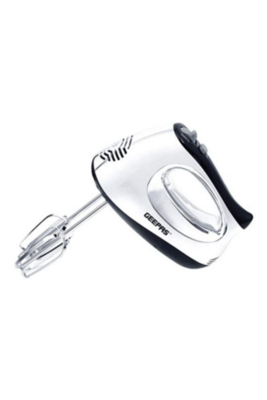 GEEPAS | 200 Watts 2.5 Liters 5-Speed Turbo Hand Mixer | GHM5461