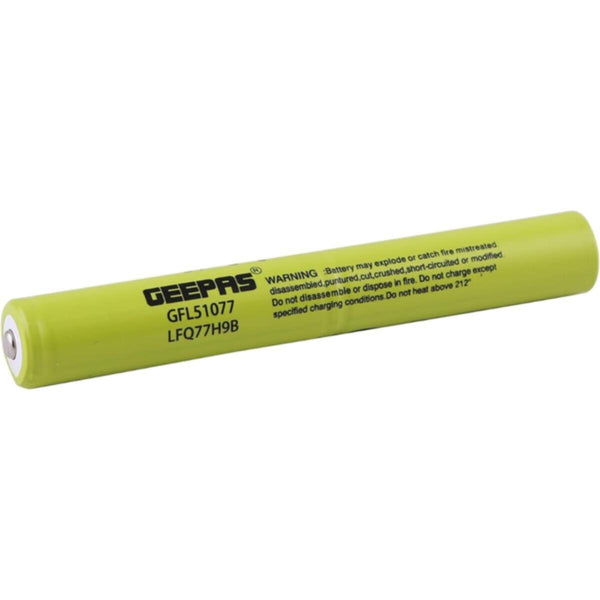 GEEPAS | 2 Pcs Rechargeable Water Proof Led Flashlight 3000 Mah Super Bright Light | GFL51077