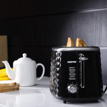 GEEPAS | 2 Slice Bread Toaster Adjustable 7 Browning Control 850W | GBT36536
