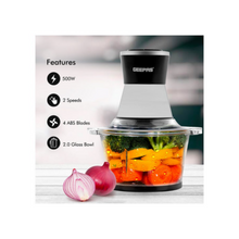 GEEPAS | 2 Litres Multi Chopper With Garlic Peeler | GMC42021