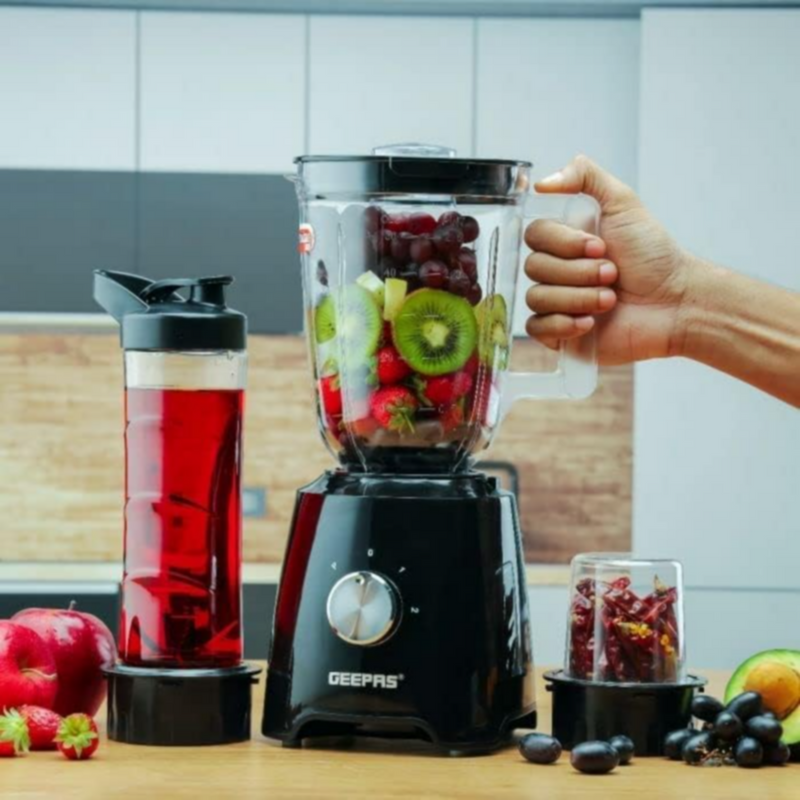 GEEPAS | 3 in 1 Super Blender 2 Speed and Pulse Function | GSB44033