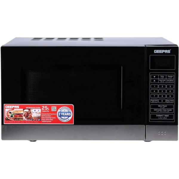 GEEPAS | 30 Litres Digital Microwave Oven 1400W | GMO2706CB
