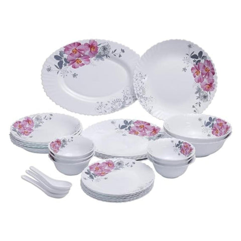 GEEPAS | 33 pcs Opal Ware Dinner Set | RF8981