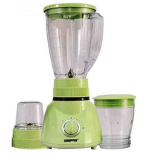GEEPAS | 3 In 1 Blender Green 400 Watts 1.6 Liters | GSB1514