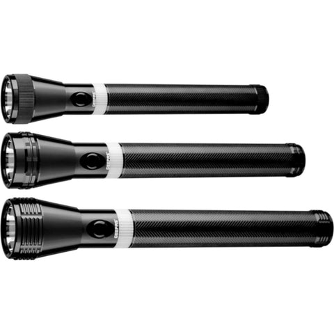 GEEPAS | 3 in 1 Family Pack LED Black Flash Light | GFL4623