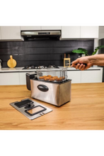 GEEPAS | 3 Liters Deep Fryer With Stainless Steel Housing | GDF36015