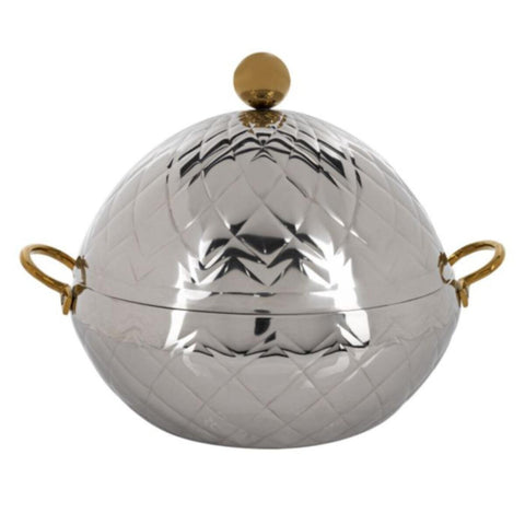 GEEPAS | 3 Litres Stainless Steel Mughal Dome Hot Pot | RF8476