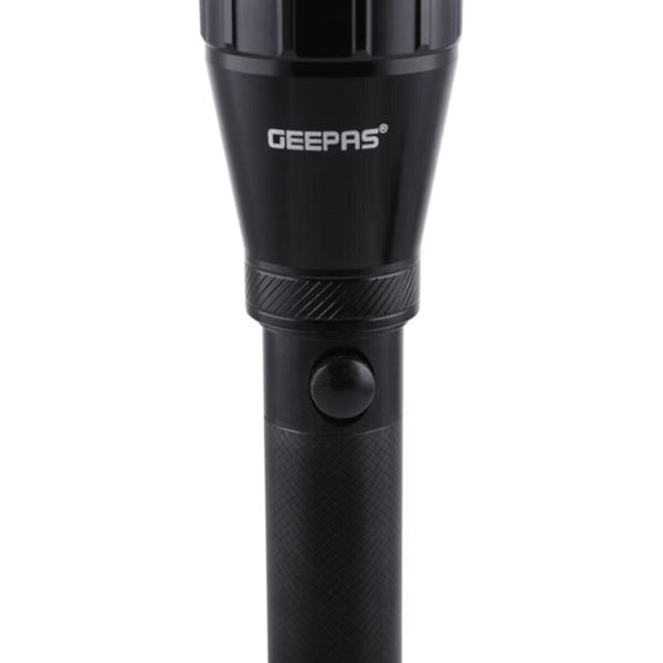 GEEPAS | 3 Pcs Rechargeable LED Flashlight, Waterproof Body | GFL51076