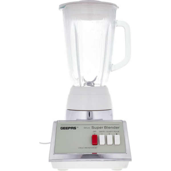 GEEPAS | 450 Watts Stainless Steel Blender 2 Speed Control | GSB1603