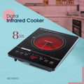 GEEPAS | 4 Digit Led Display Digital Infrared Cooker 2000W | GIC33013