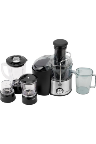 GEEPAS | 4 in 1 Blender And Juice Extractor Black | GSB44016