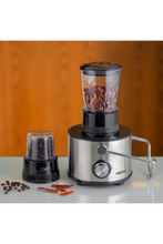 GEEPAS | 4 in 1 Blender And Juice Extractor Black | GSB44016