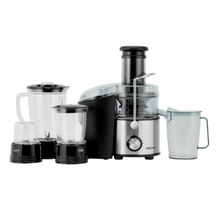 GEEPAS | 4 in 1 Blender And Juice Extractor Black | GSB44016