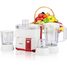 GEEPAS | 4 in 1 Food Processor 600W With 2 Speed | GSB9890