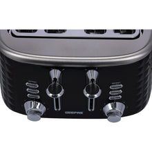 GEEPAS | 4 Slice Bread Toaster Adjustable 7 Browning Control 4 Slice Pop Up | GBT36537