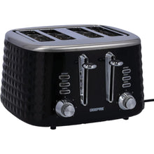 GEEPAS | 4 Slice Bread Toaster Adjustable 7 Browning Control 4 Slice Pop Up | GBT36537