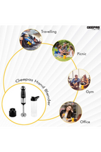 GEEPAS | 500 Watts 2 in 1 Hand Blender Food Collection Immersion Hand Blender | GHB43036