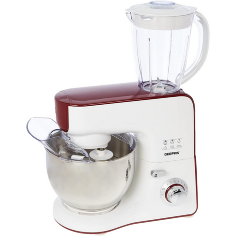 GEEPAS | 5 in 1 Stand Mixer 1000W With Jug Blender | GSM43011