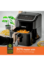 GEEPAS | 5 Liters Digital Air Fryer With Vortex 10 in 1 Convection | GAF37527