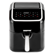 GEEPAS | 5 Liters Digital Air Fryer With Vortex 10 in 1 Convection | GAF37527