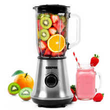 GEEPAS | 700 Watts Glass Jug Food Blender Smoothie Maker | GSB44023UK