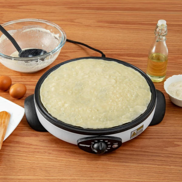 GEEPAS | Crepe Maker 13" Die Cast Aluminum Baking Plate | GCM63039