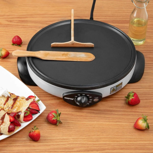 GEEPAS | Crepe Maker 13" Die Cast Aluminum Baking Plate | GCM63039