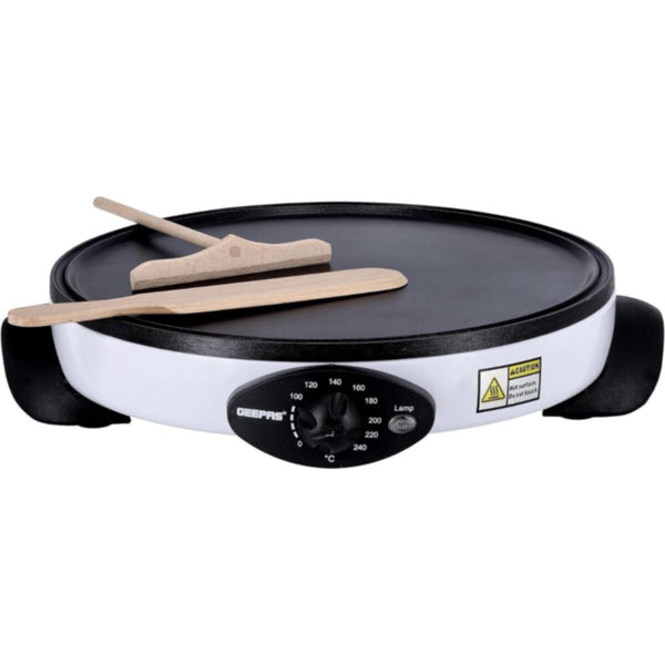 GEEPAS | Crepe Maker 13" Die Cast Aluminum Baking Plate | GCM63039
