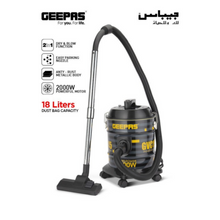 GEEPAS | Drum Vacuum Cleaner 2000W With Dry And Blow Function | GVC19045