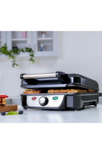 GEEPAS | Electric Waffle Maker 1100 Watts 4 Slice Non-Stick | GWM5417