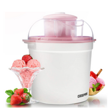 GEEPAS | Ice Cream Maker Machine 1.7 Liters Aluminum Removable Inner Bowl | GIM63027UK