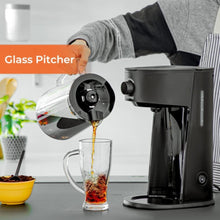 GEEPAS | Ice Tea Coffee Maker with Permanent Nylon Filter 700W | GCM41516