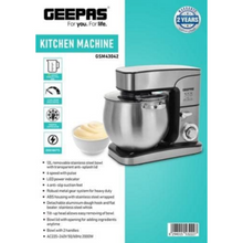 GEEPAS | Kitchen Machine 2000W 6 Level Mixing Speed Control | GSM43042