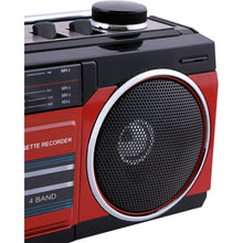 GEEPAS | Microphone Speakers Usb Sd Radio Casset Recorder | GCR13011