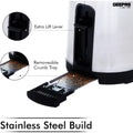 GEEPAS | Multi-Function Toaster Silver 1250W | GBT36508UK
