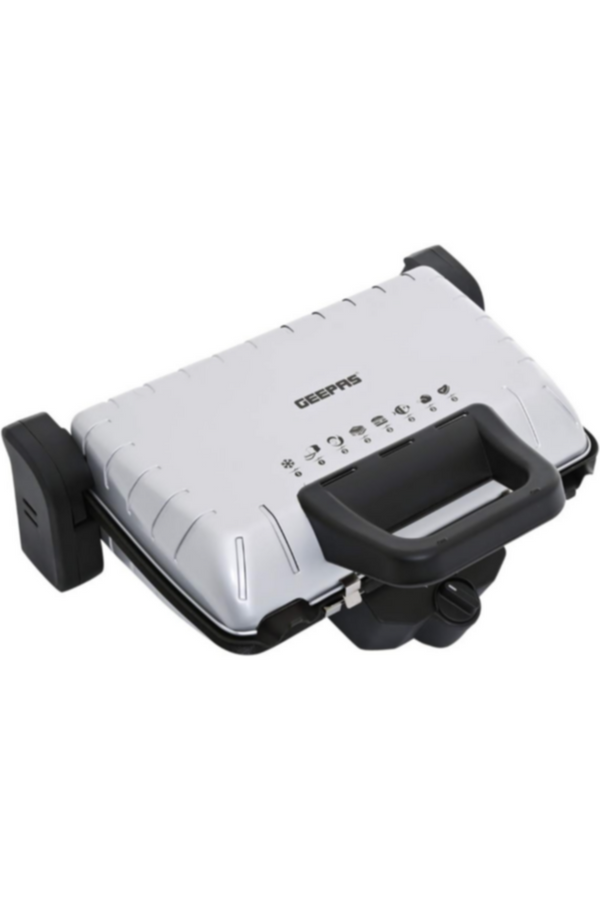 GEEPAS | Multifunction Grill Maker Adjustable Thermostat Non-Stick Cooking Plate | GGM5458
