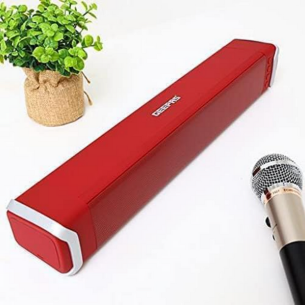 GEEPAS | Powerful Bass Bluetooth Speaker 1500mAh Battery | GMS11141UK