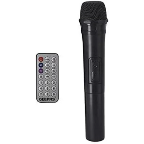 GEEPAS | Rechargeable Portable Speaker with 1500 MAh Huge Battery | GMS11187