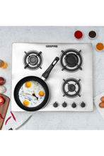 GEEPAS | Stainless Steel 2 in 1 Built-In Gas Hob Burners | GGC31026