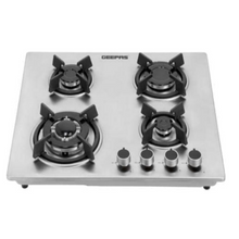 GEEPAS | Stainless Steel 2 in 1 Built-In Gas Hob Burners | GGC31026