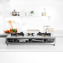 GEEPAS | Stainless Steel Gas Cooker Silver | GK6857